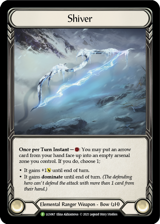 Shiver [LGS067] (Promo)  Cold Foil | Good Games Adelaide SA