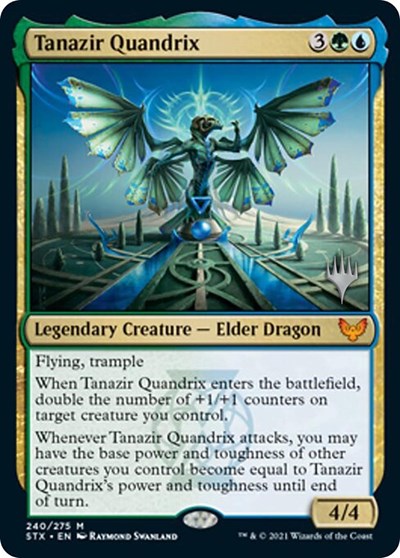 Tanazir Quandrix (Promo Pack) [Strixhaven: School of Mages Promos] | Good Games Adelaide SA