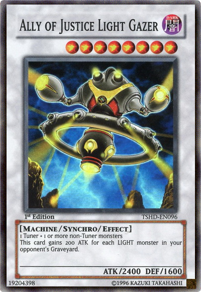 Ally of Justice Light Gazer [TSHD-EN096] Super Rare | Good Games Adelaide SA
