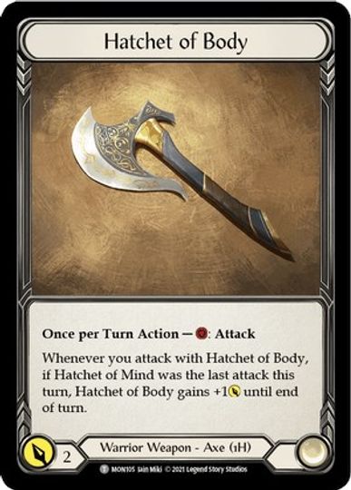 Chane // Hatchet of Body [MON154 // MON105] Unlimited Normal | Good Games Adelaide SA