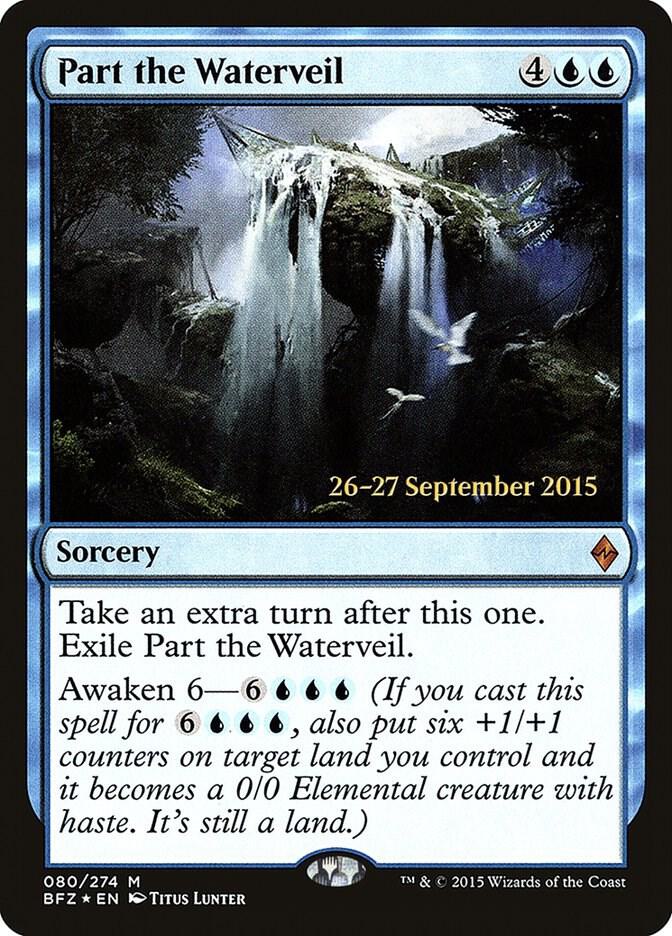 Part the Waterveil 80 (Prerelease Cards)  - Foil | Good Games Adelaide SA