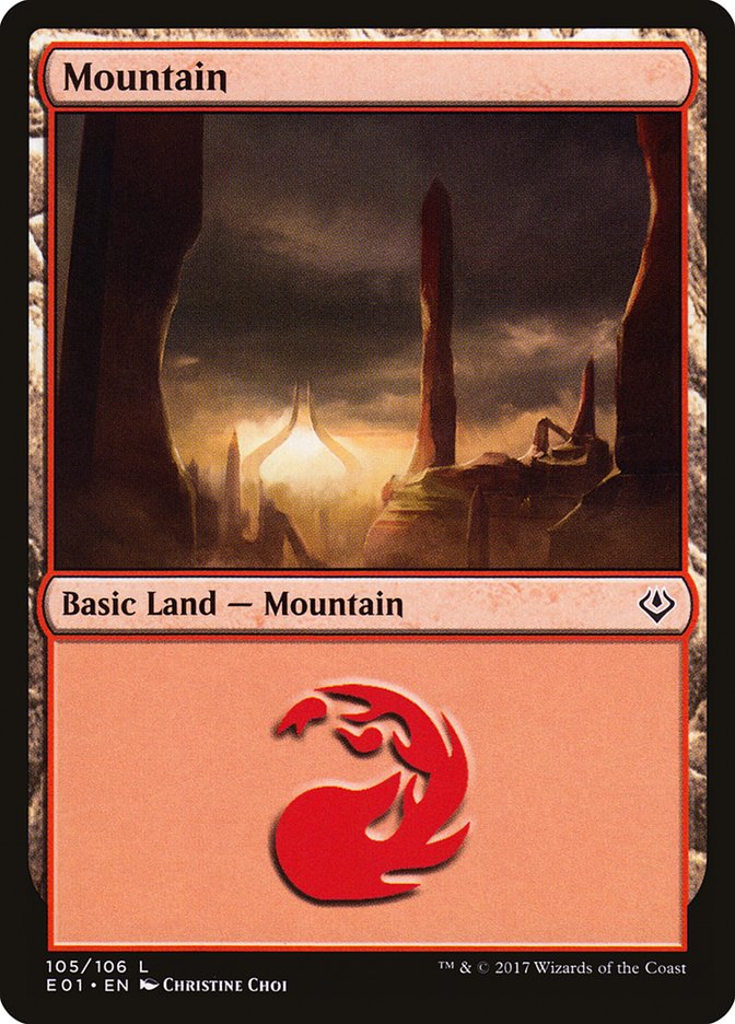 Mountain (105) [Archenemy: Nicol Bolas] | Good Games Adelaide SA