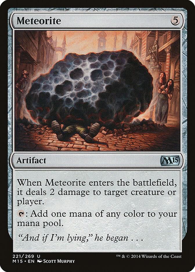 Meteorite 221 (Magic 2015 (M15))  - Foil | Good Games Adelaide SA