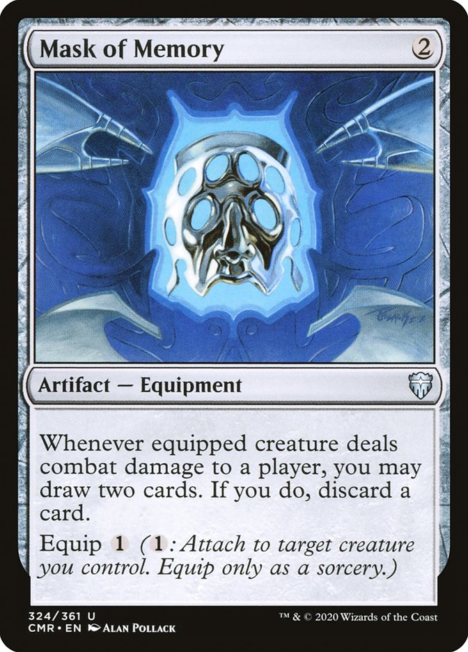 Mask of Memory 324 (Commander Legends)  - Foil | Good Games Adelaide SA