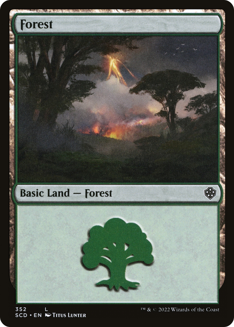 Forest (352) [Starter Commander Decks] | Good Games Adelaide SA