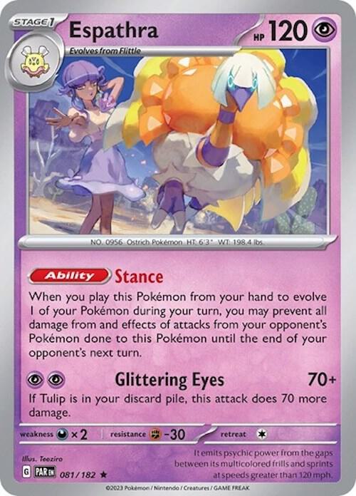 Espathra 081 182 Non Holo 081/182 (Deck Exclusives)  | Good Games Adelaide SA
