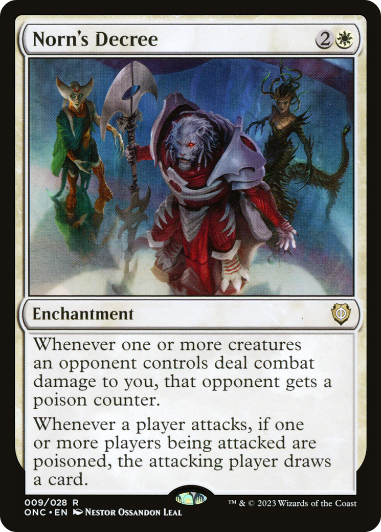 Norn's Decree [Phyrexia: All Will Be One Commander] | Good Games Adelaide SA