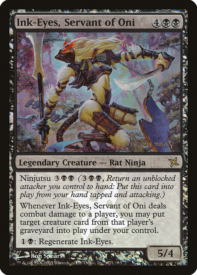 Ink-Eyes, Servant of Oni [Betrayers of Kamigawa Promos] | Good Games Adelaide SA