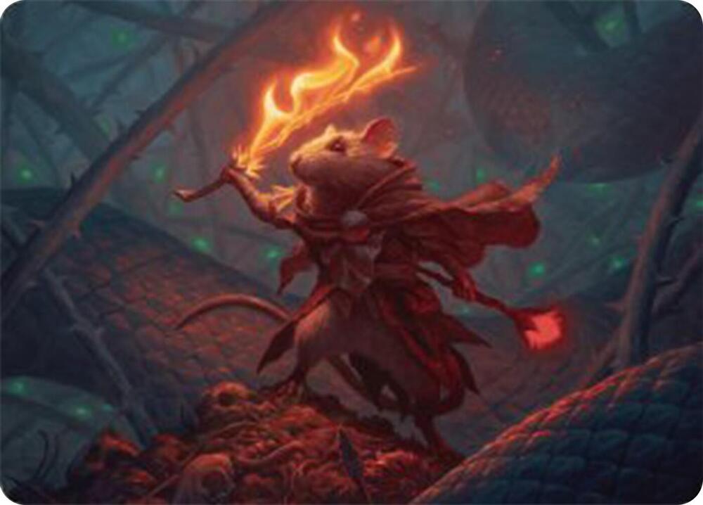 Emberheart Challenger Art Card 19 (Art Series: Bloomburrow)  | Good Games Adelaide SA