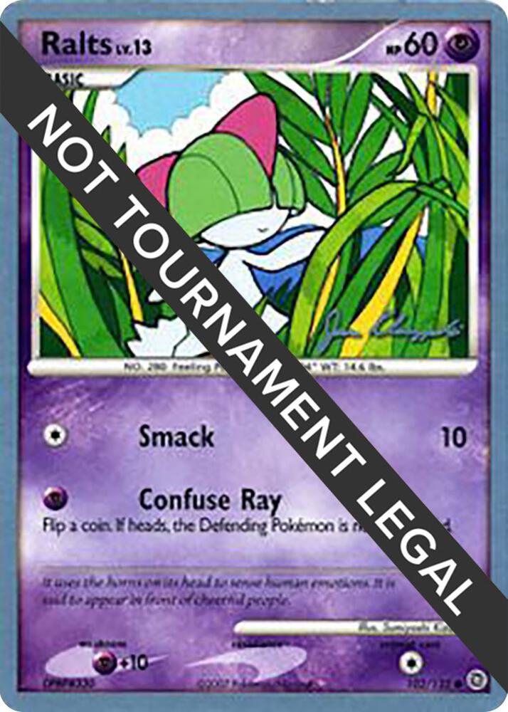 Ralts 102 2008 Jason Klaczynski 102/132 (World Championship Decks)  | Good Games Adelaide SA