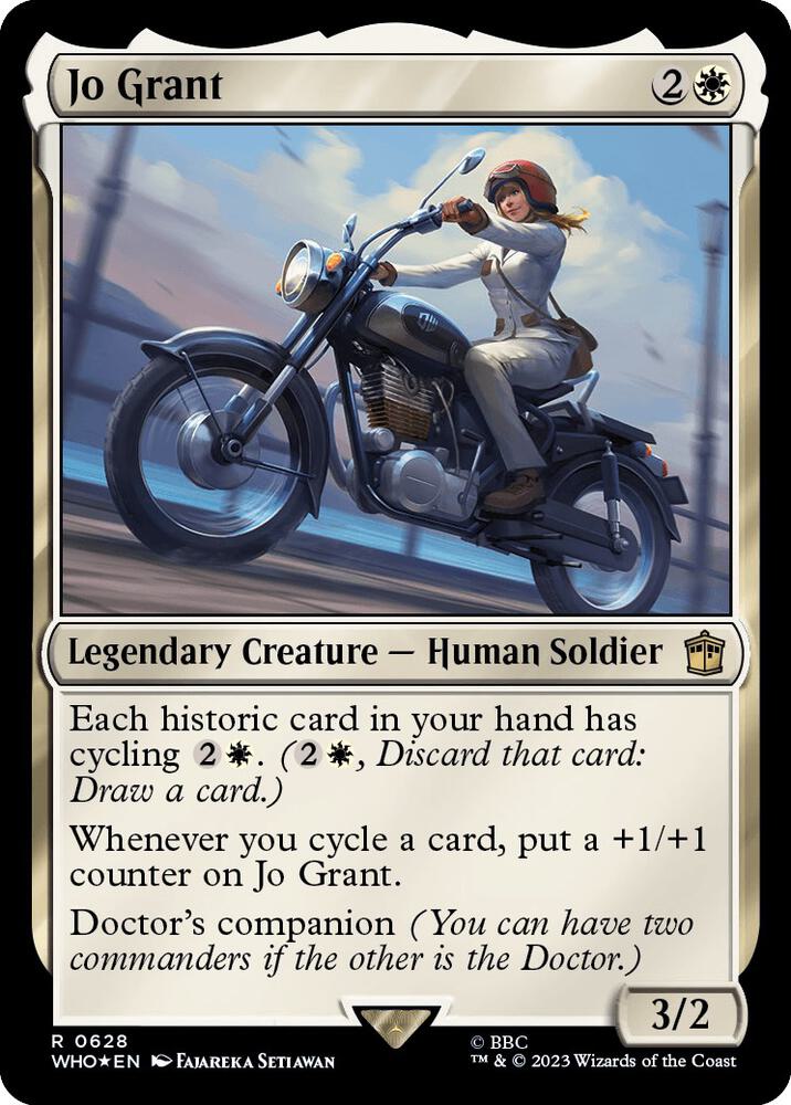 Jo Grant 628 (Universes Beyond: Doctor Who)  - Foil | Good Games Adelaide SA