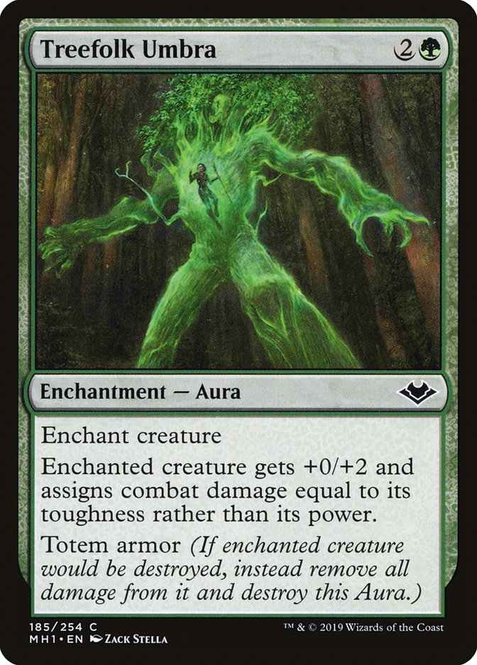 Treefolk Umbra [Modern Horizons] | Good Games Adelaide SA