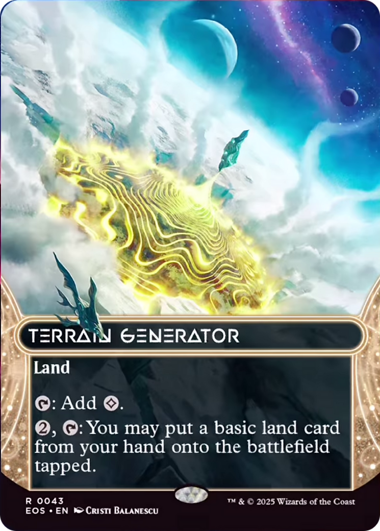 Terrain Generator (0043) (Borderless) [Edge of Eternities: Stellar Sights] | Good Games Adelaide SA