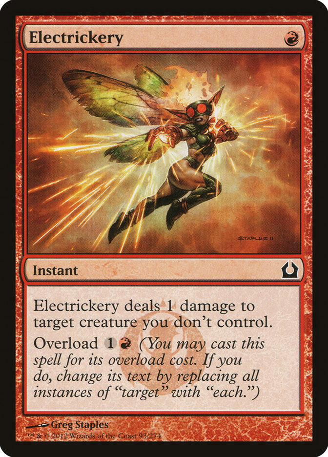 Electrickery 93 (Return to Ravnica)  - Foil | Good Games Adelaide SA
