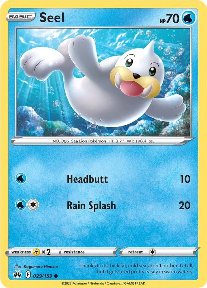 Seel 029/159 (Crown Zenith)  | Good Games Adelaide SA