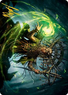 Katilda, Dawnhart Prime Art Card (Gold-Stamped Signature) [Innistrad: Midnight Hunt Art Series] | Good Games Adelaide SA