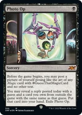 Photo Op Galaxy Foil 369 (Unfinity)  - Foil | Good Games Adelaide SA