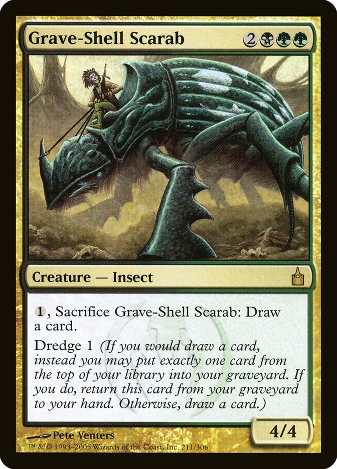 Grave-Shell Scarab [Ravnica: City of Guilds] | Good Games Adelaide SA