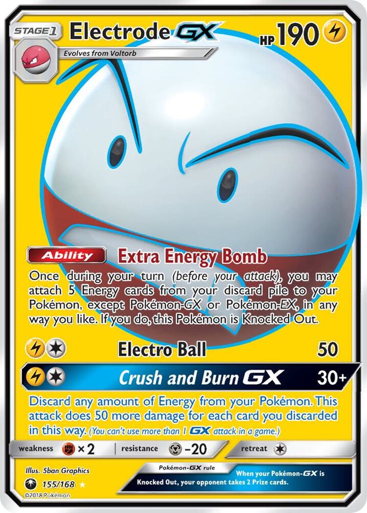 Electrode GX Full Art 155/168 (SM - Celestial Storm)  - Holofoil | Good Games Adelaide SA