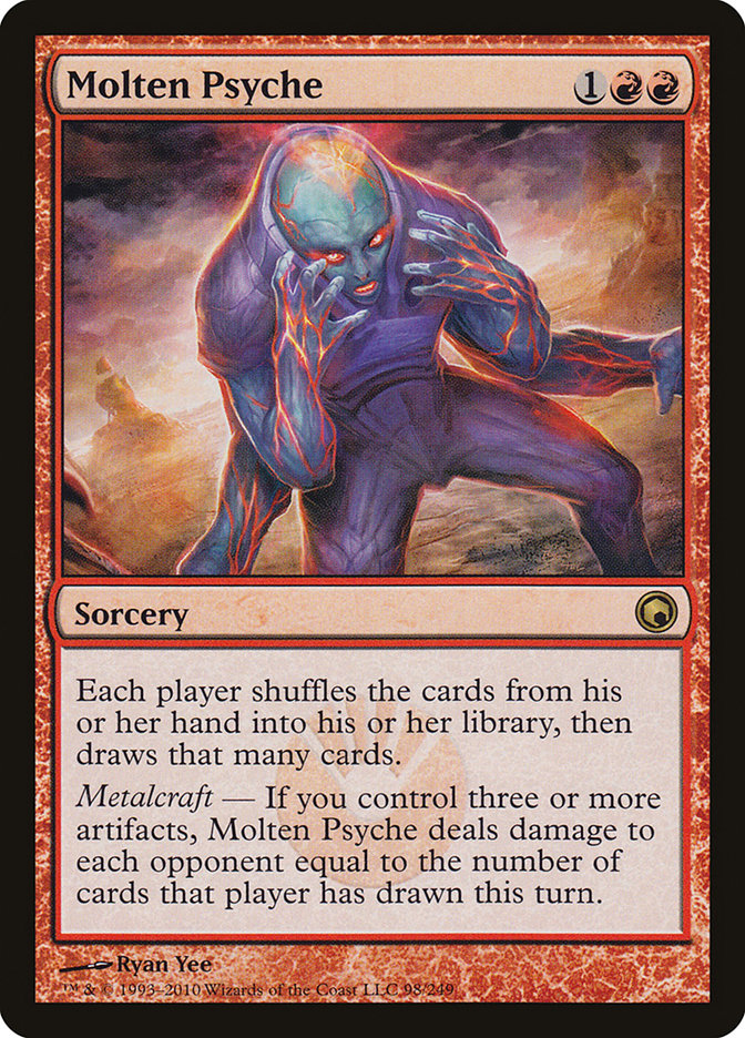 Molten Psyche 98 (Scars of Mirrodin)  | Good Games Adelaide SA