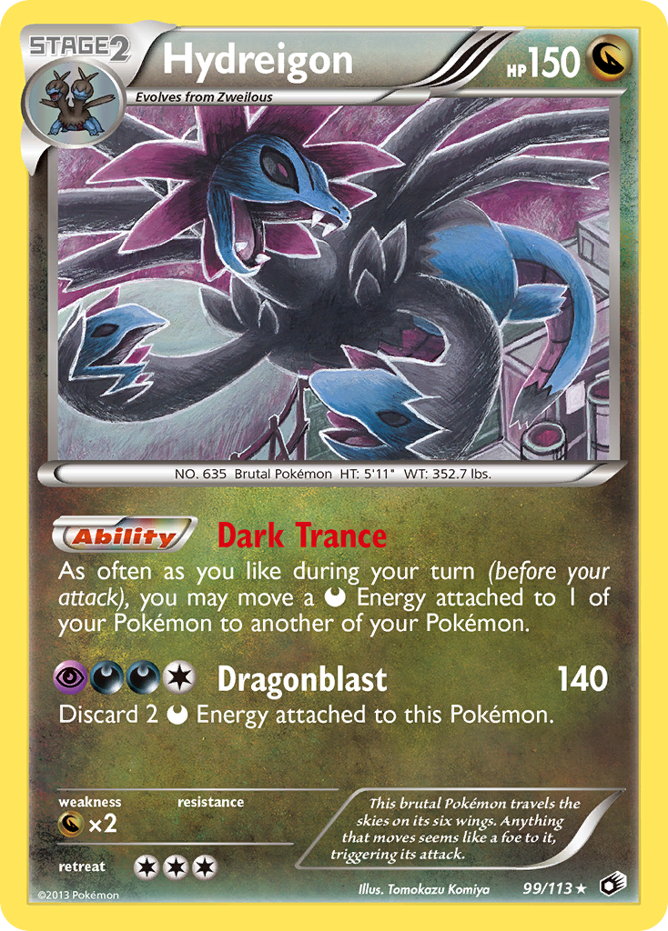 Hydreigon (99/113) [Black & White: Legendary Treasures] | Good Games Adelaide SA