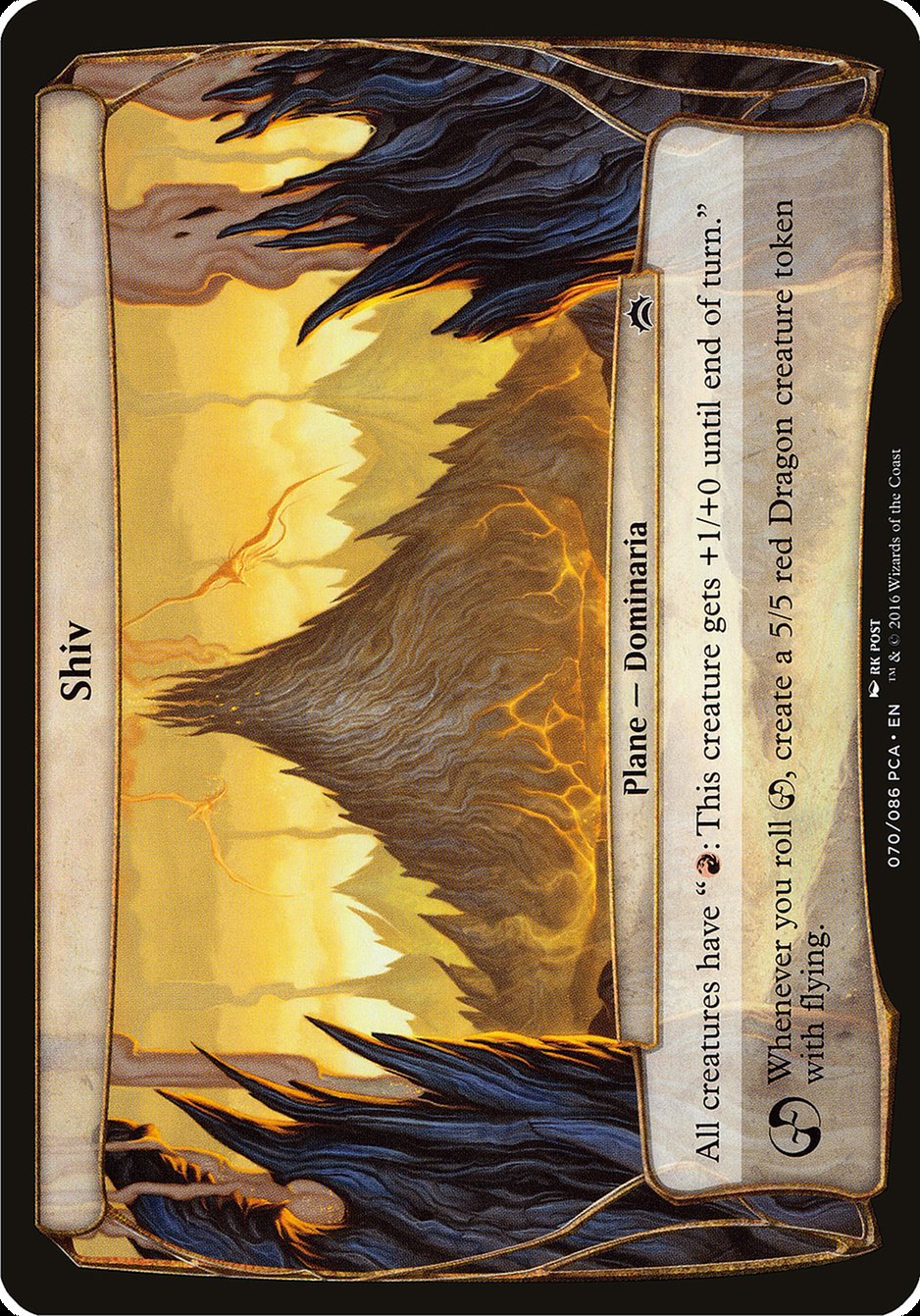 Shiv (Planechase Anthology) [Planechase Anthology Planes] | Good Games Adelaide SA