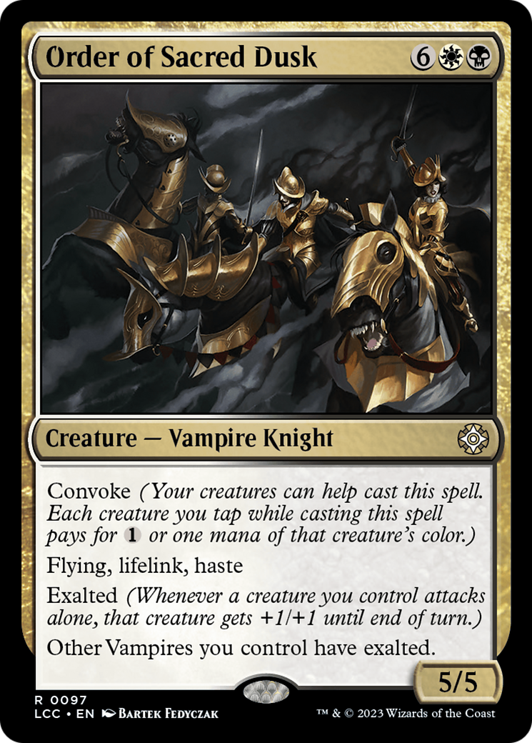 Order of Sacred Dusk [The Lost Caverns of Ixalan Commander] | Good Games Adelaide SA