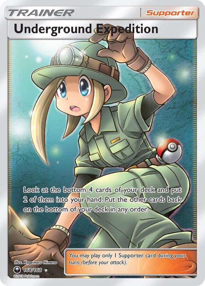 Underground Expedition Full Art 168/168 (SM - Celestial Storm)  - Holofoil | Good Games Adelaide SA