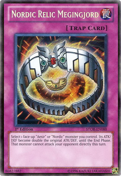 Nordic Relic Megingjord [STOR-EN088] Secret Rare | Good Games Adelaide SA