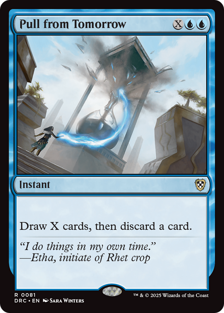 Pull from Tomorrow [Aetherdrift Commander] | Good Games Adelaide SA