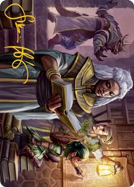 You Find the Villains Lair Art Card Gold Stamped Signature 40 (Art Series: Adventures in the Forgotten Realms)  | Good Games Adelaide SA