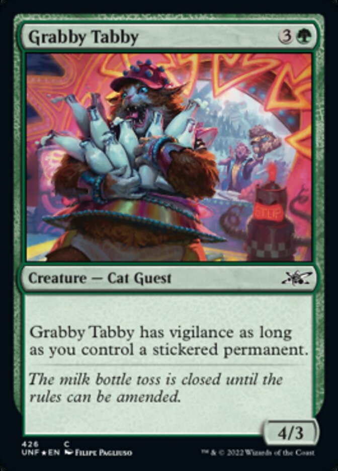 Grabby Tabby (Galaxy Foil) [Unfinity] | Good Games Adelaide SA