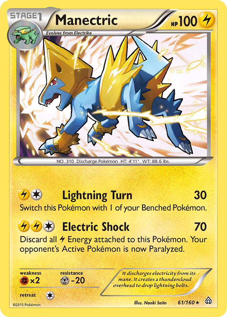 Manectric (61/160) [XY: Primal Clash] | Good Games Adelaide SA