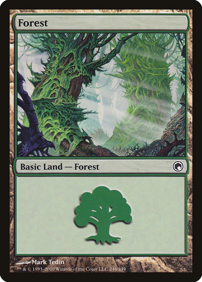 Forest (246) [Scars of Mirrodin] | Good Games Adelaide SA