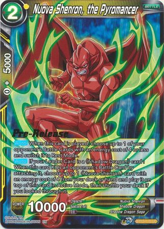 Nuova Shenron, the Pyromancer (BT12-110) [Vicious Rejuvenation Prerelease Promos] | Good Games Adelaide SA