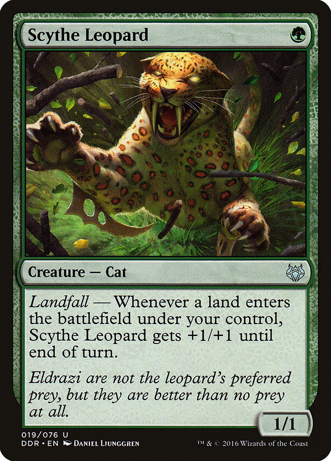 Scythe Leopard 19 (Duel Decks: Nissa vs. Ob Nixilis)  | Good Games Adelaide SA