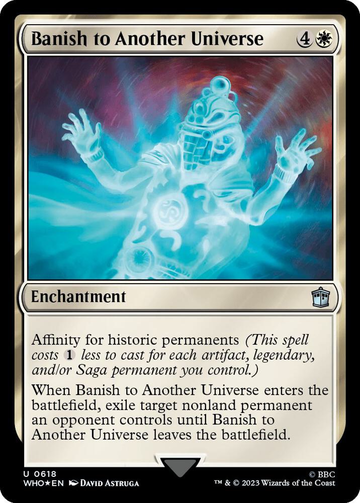 Banish to Another Universe 618 (Universes Beyond: Doctor Who)  - Foil | Good Games Adelaide SA
