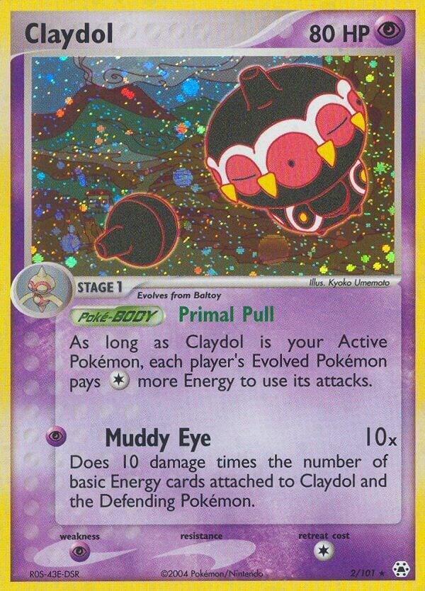 Claydol 2 101 2/101 (Hidden Legends)  - Reverse Holofoil | Good Games Adelaide SA
