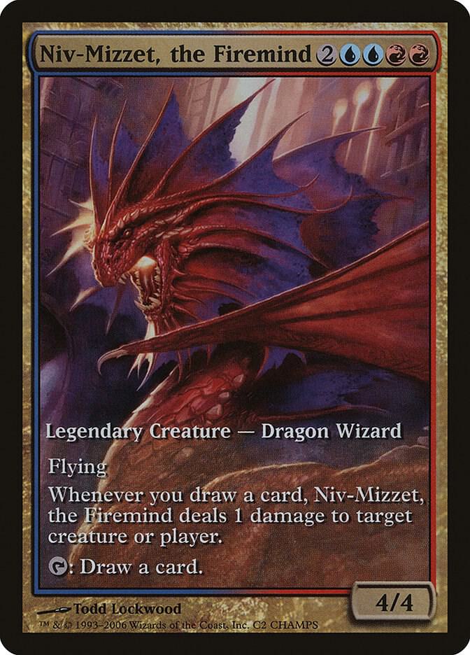 Niv Mizzet the Firemind 2 (Champs Promos)  - Foil | Good Games Adelaide SA