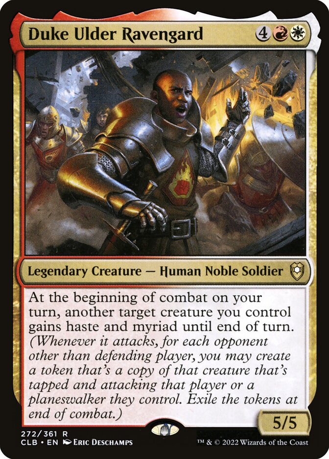 Duke Ulder Ravengard 272 (Commander Legends: Battle for Baldur's Gate)  | Good Games Adelaide SA