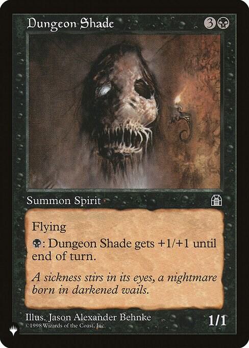 Dungeon Shade  (The List Reprints)  | Good Games Adelaide SA