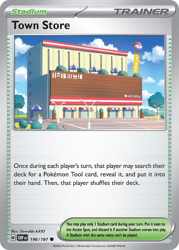 Town Store 196/197 (SV03: Obsidian Flames)  | Good Games Adelaide SA