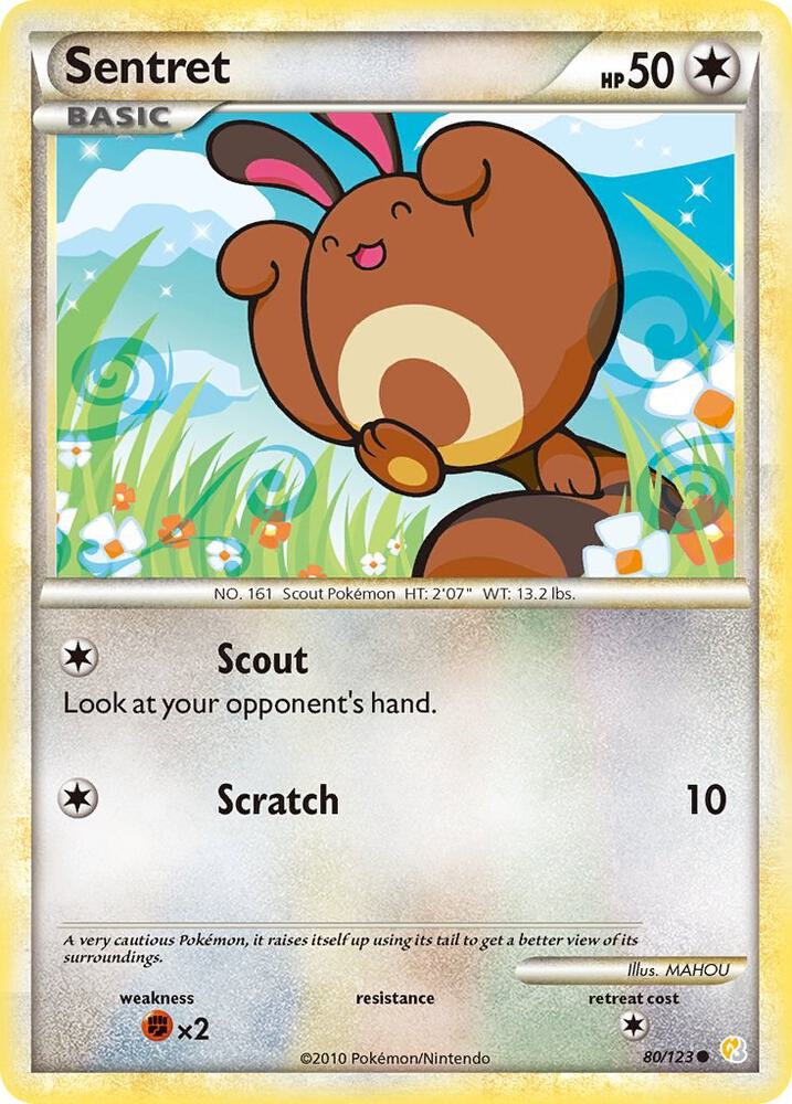 Sentret 80/123 (HeartGold SoulSilver)  | Good Games Adelaide SA