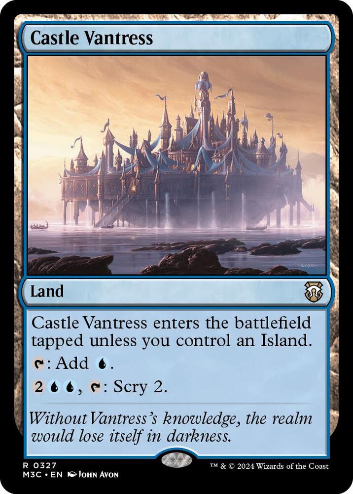 Castle Vantress 327/411 (Commander: Modern Horizons 3)  - Ripple Foil | Good Games Adelaide SA