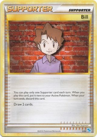 Bill (5/30) [HeartGold & SoulSilver: Trainer Kit - Gyarados] | Good Games Adelaide SA