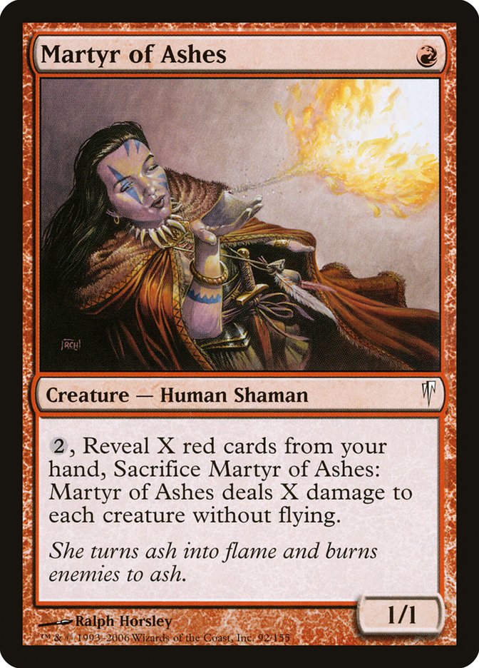 Martyr of Ashes 92 (Coldsnap)  - Foil | Good Games Adelaide SA