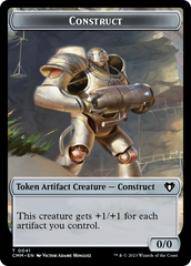 Clue // Construct (0041) Double-Sided Token [Commander Masters Tokens] | Good Games Adelaide SA