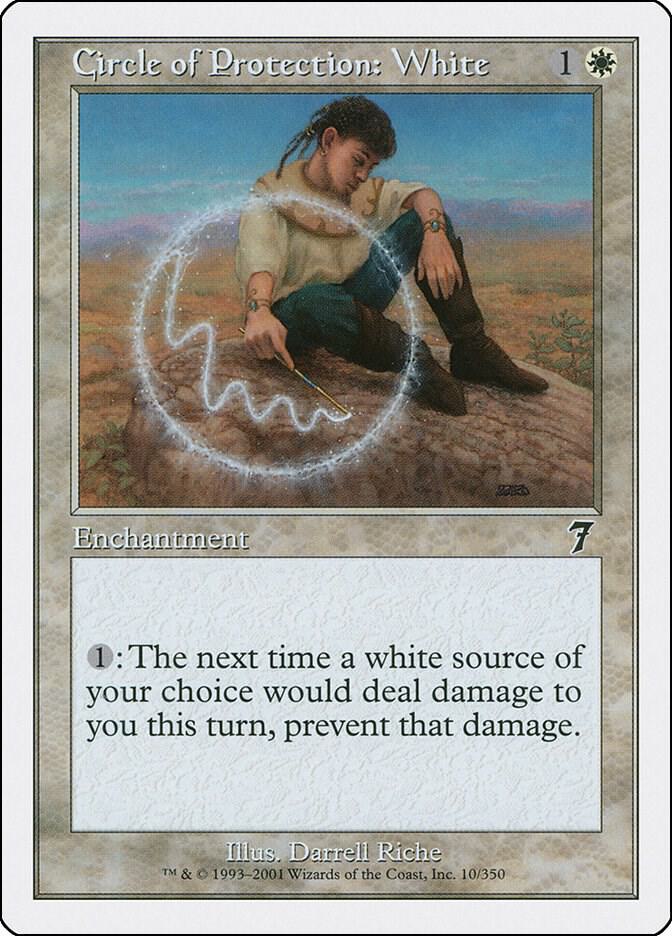 Circle of Protection: White 10 (7th Edition)  | Good Games Adelaide SA