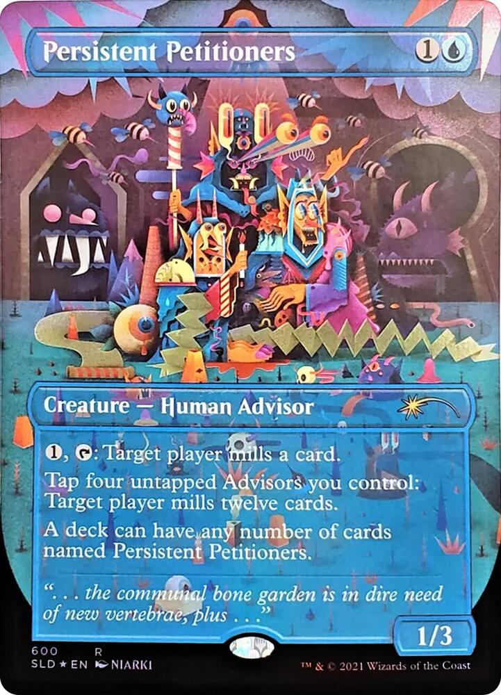 Persistent Petitioners 600 600 (Secret Lair Drop Series)  - Foil | Good Games Adelaide SA