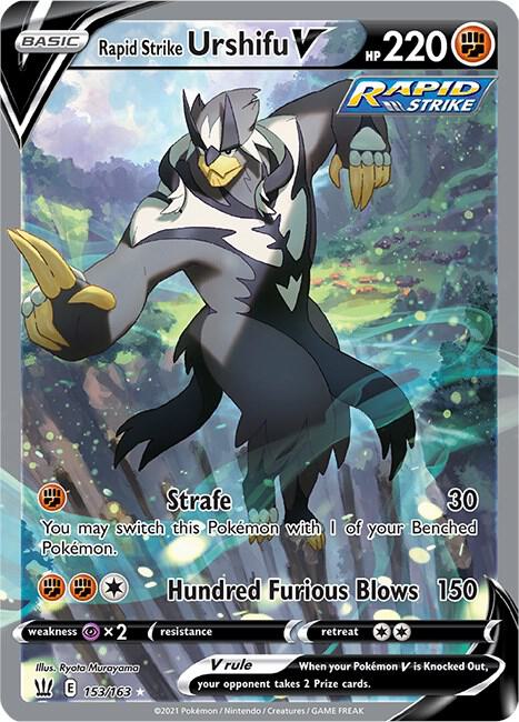 Rapid Strike Urshifu V Alternate Full Art 153/163 (SWSH05: Battle Styles)  - Holofoil | Good Games Adelaide SA